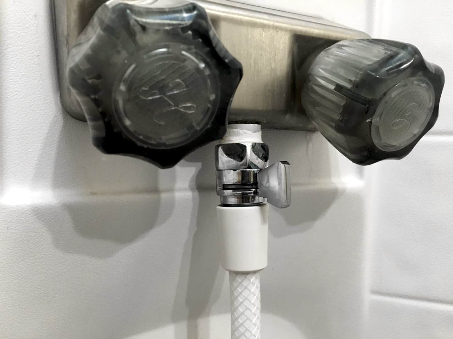 This Epic, Easy RV Shower Hack Will Blow Your Mind! - Camp Addict Best Rv Shower Head With Shut Off Valve