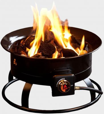 Firebowl Logs Camping Fire Rings Gas, Camping Gas Fire Pit